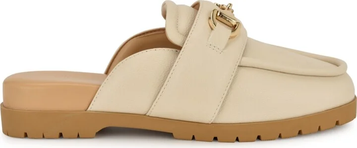 Nine West Women's Kunne Round Toe Slip-On Casual Mules - Image 6