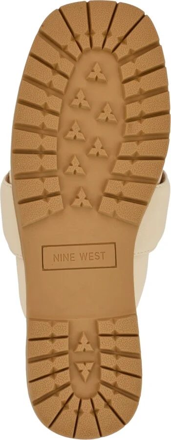 Nine West Women's Kunne Round Toe Slip-On Casual Mules - Image 9