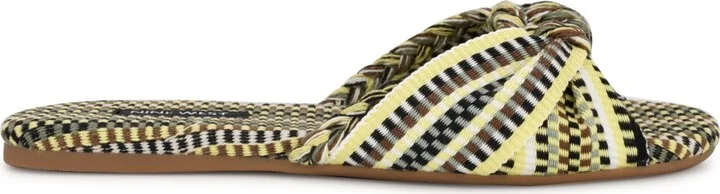Nine West Women's Lalta Knotted Flat Slide Sandals - Image 2
