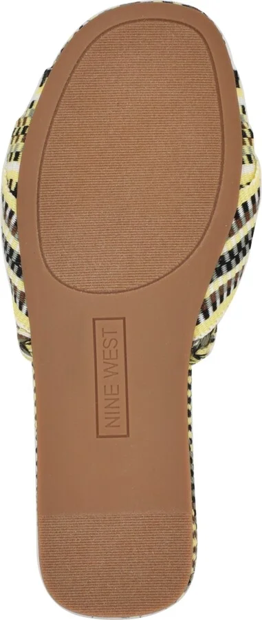 Nine West Women's Lalta Knotted Flat Slide Sandals - Image 5