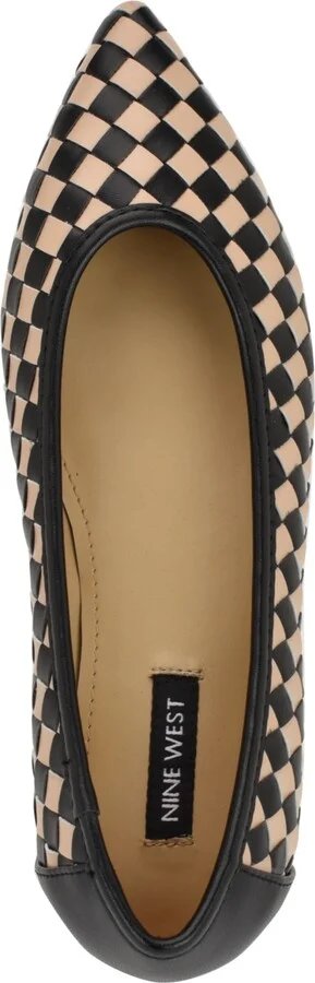 Nine West Women's Largo Slip-On Dress Flats - Black/Tan - Image 4