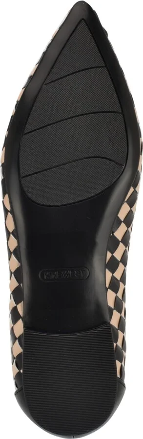 Nine West Women's Largo Slip-On Dress Flats - Black/Tan - Image 5