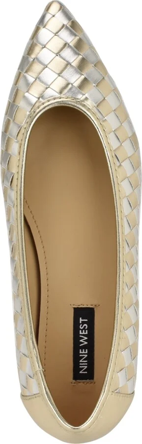 Nine West Women's Largo Slip-On Dress Flats - Black/Tan - Image 8