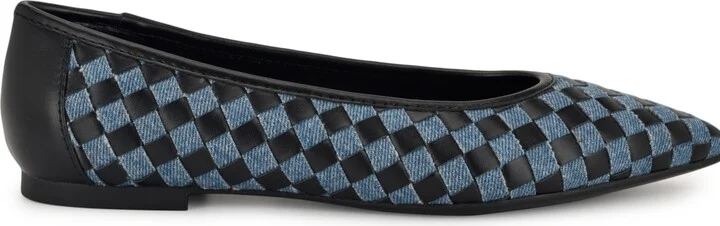 Nine West Women's Largo Slip-On Dress Flats - Black/Tan - Image 10