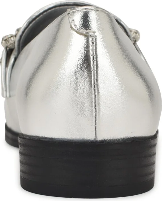 Nine West Women's Lilpa Almond Toe Slip-On Dress Flat Loafers - Image 3