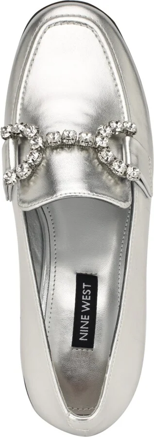 Nine West Women's Lilpa Almond Toe Slip-On Dress Flat Loafers - Image 4