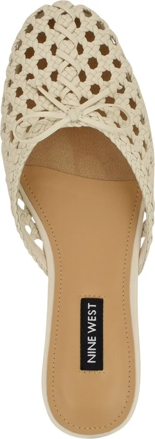 Nine West Women's Lolah Woven Slip-On Mules - Image 4