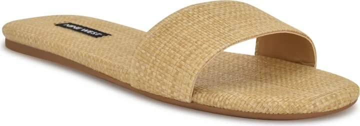 Nine West Women's Lolipop Flat Slide Sandals