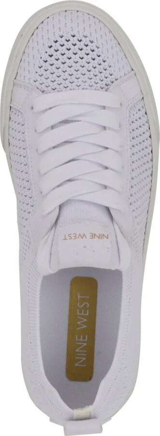Nine West Women's Looki Mesh Lace-Up Sneakers - Image 4