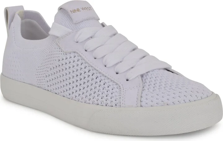 Nine West Women's Looki Mesh Lace-Up Sneakers