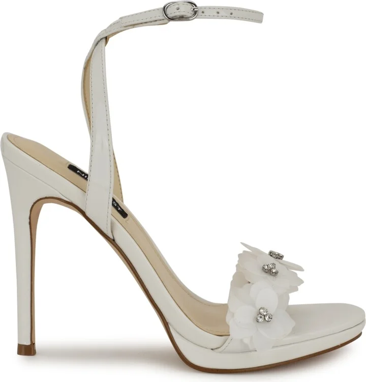 Nine West Women's Lovely Flowers Stiletto Sandals - Image 2