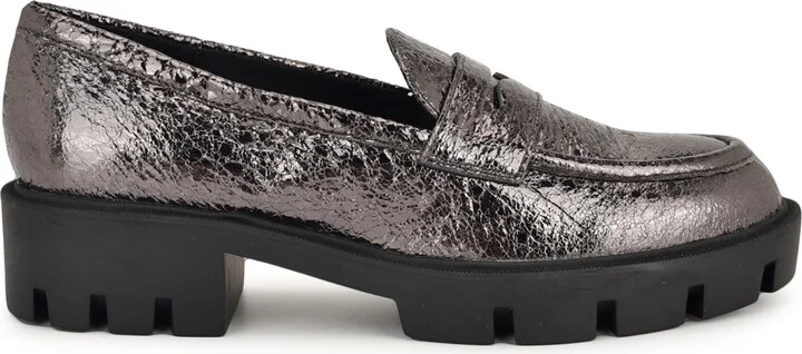 Nine West Women's Maibel Lug Sole Penny Loafers - Image 2