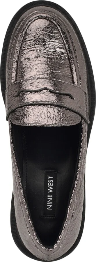Nine West Women's Maibel Lug Sole Penny Loafers - Image 4