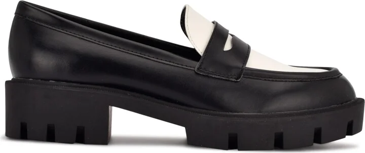 Nine West Women's Maibel Lug Sole Penny Loafers - Image 6