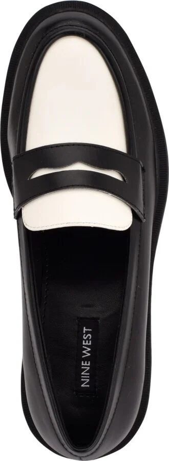 Nine West Women's Maibel Lug Sole Penny Loafers - Image 8