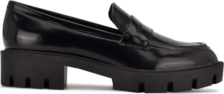 Nine West Women's Maibel Lug Sole Penny Loafers - Image 10