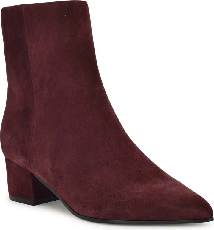 Nine West Women's Maribu Pointy Toe High Ankle Booties