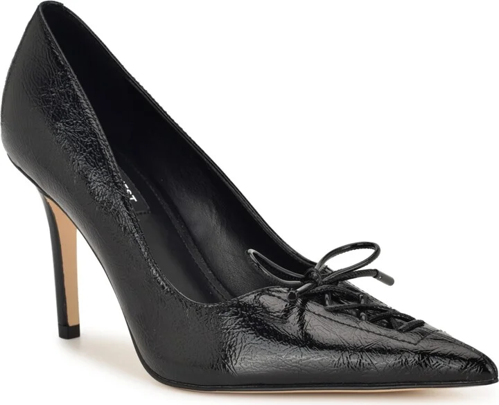 Nine West Women's Marsen Lace-Up Stiletto Pumps - Image 10