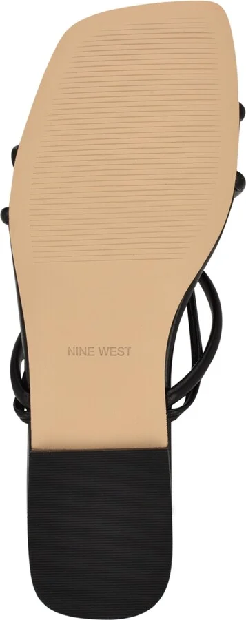 Nine West Women's Mikila Strappy Lace Up Flat Sandals - Image 9