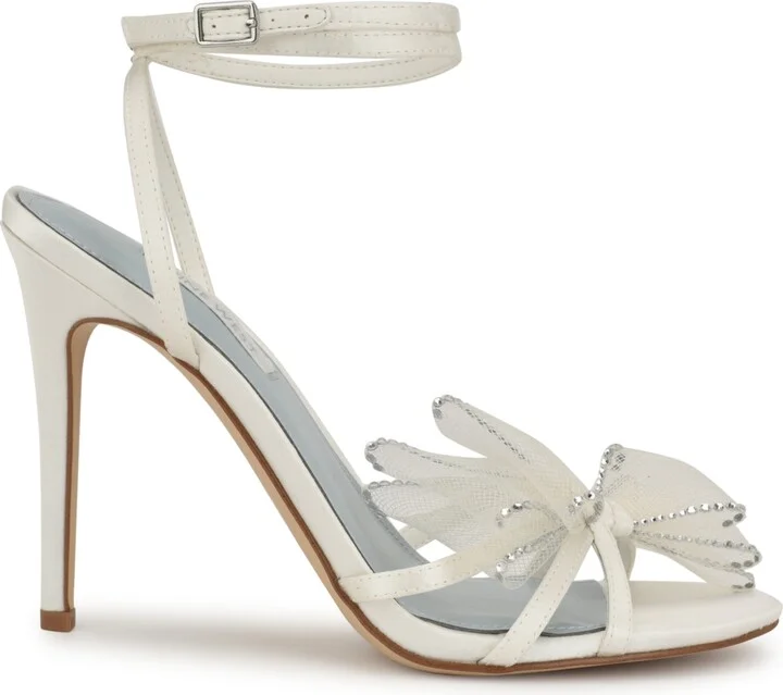 Nine West Women's Minky Bridal Stiletto Heel Dress Sandals - Image 3