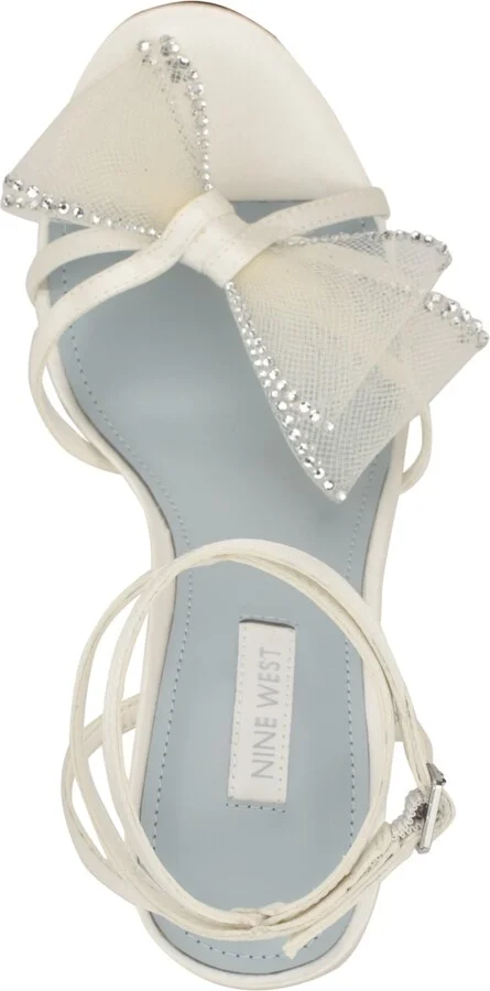 Nine West Women's Minky Bridal Stiletto Heel Dress Sandals - Image 4