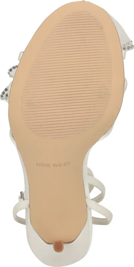 Nine West Women's Minky Bridal Stiletto Heel Dress Sandals - Image 5