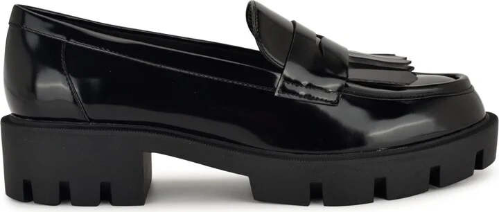 Nine West Women's Missa Lug Sole Penny Loafers - Image 10