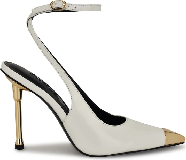 Nine West Women's Monroh Ankle Wrap Stiletto Pumps - Image 2