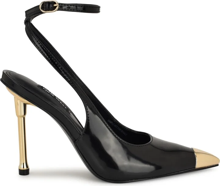 Nine West Women's Monroh Ankle Wrap Stiletto Pumps - Image 10