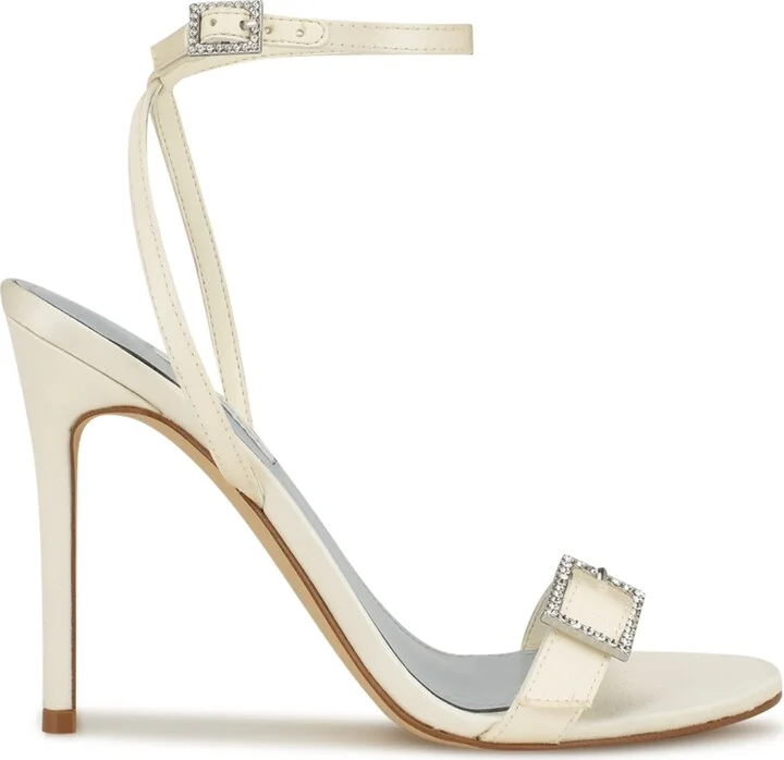 Nine West Women's Moras Bridal Embellished Strappy Stiletto Sandals - Image 2
