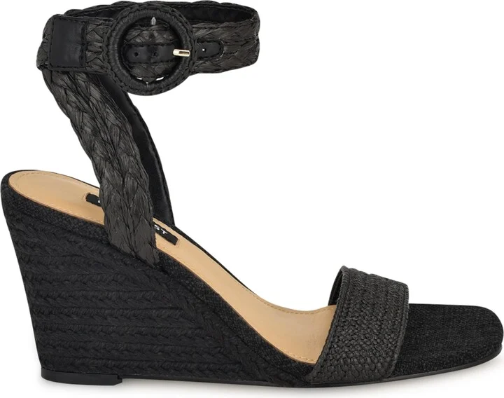 Nine West Women's Nerisa Woven Wedge Sandals - Image 2