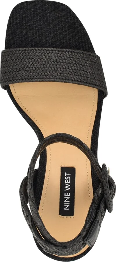 Nine West Women's Nerisa Woven Wedge Sandals - Image 4