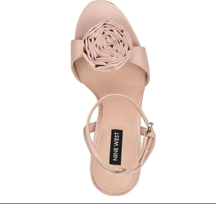 Nine West Women's Neve Almond Toe Ankle Strap Dress Sandals - Image 5