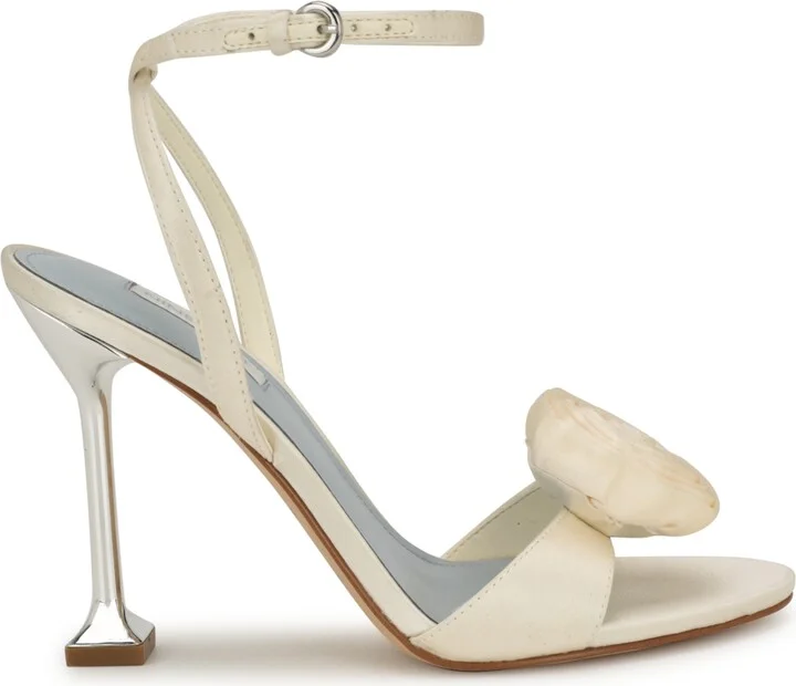 Nine West Women's Neve Bridal Almond Toe Ankle Dress Sandals - Image 2