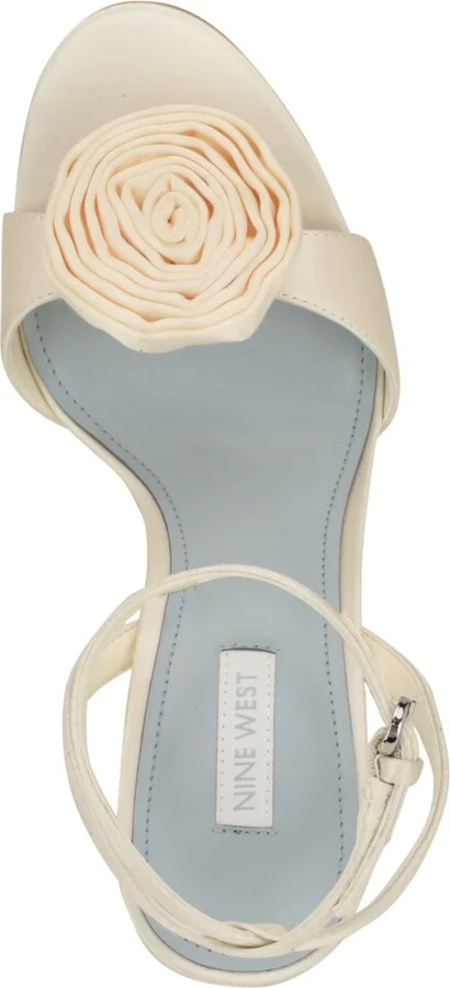 Nine West Women's Neve Bridal Almond Toe Ankle Dress Sandals - Image 5