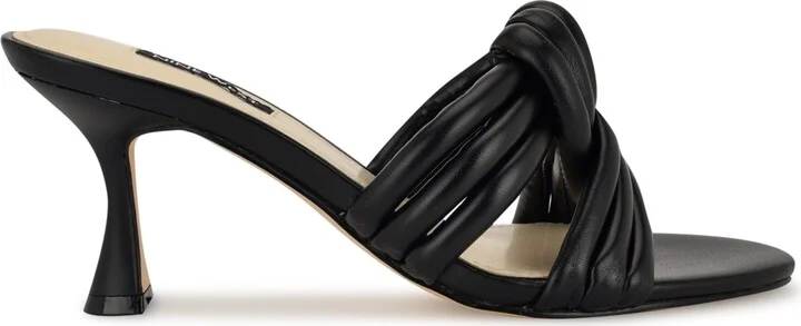 Nine West Women's Norene Slip On Tapered Heel Dress Sandals - Image 2