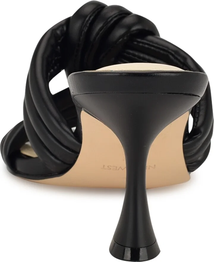 Nine West Women's Norene Slip On Tapered Heel Dress Sandals - Image 3