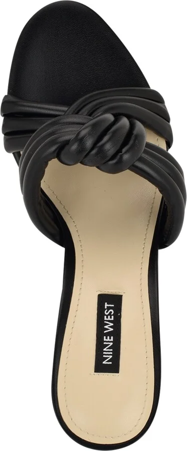 Nine West Women's Norene Slip On Tapered Heel Dress Sandals - Image 4
