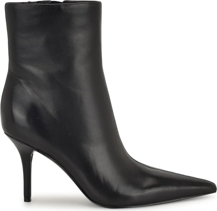 Nine West Women's Ohmy Pointy Snip Toe Stiletto Booties - Image 2
