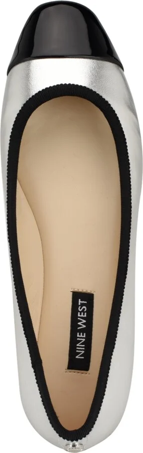 Nine West Women's Ollin 9X9 Slip-On Square Toe Dress Flats - Image 8