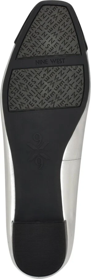 Nine West Women's Ollin 9X9 Slip-On Square Toe Dress Flats - Image 9