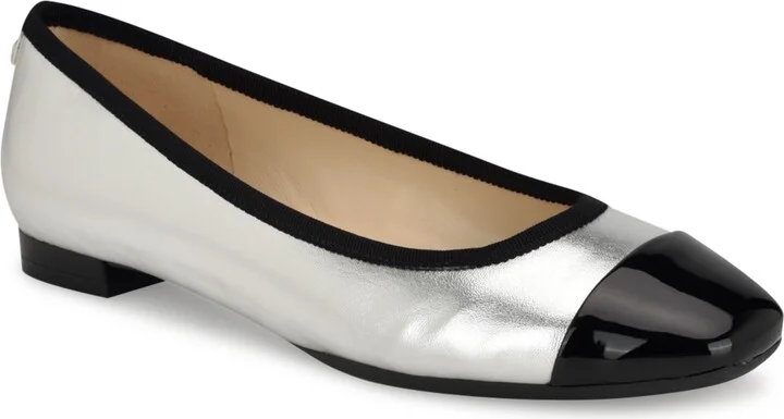 Nine West Women's Ollin 9X9 Slip-On Square Toe Dress Flats - Image 10