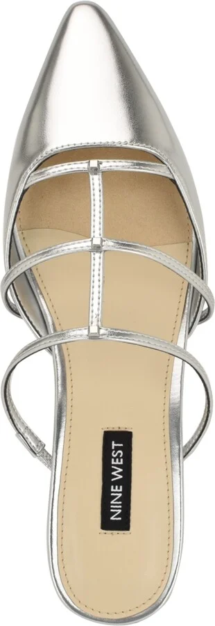 Nine West Women's Paoly Caged Slip-On Mule Flats - Image 4