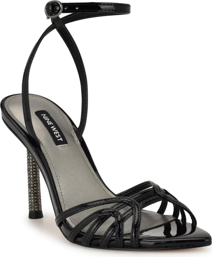 Nine West Women's Paxal Embellished Stiletto Heel Dress Sandals