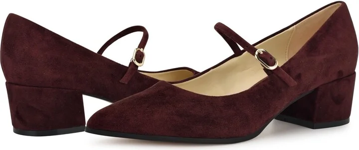 Burgundy Suede 600