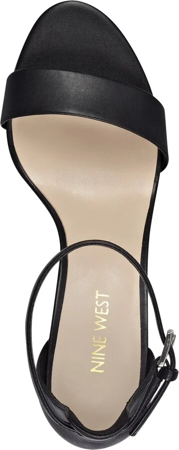 Nine West Women's Pruce High Block Heel Dress Sandals - Image 8