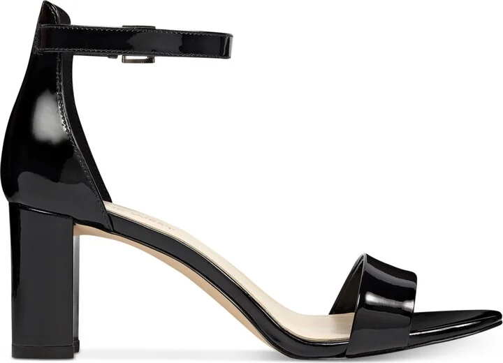 Nine West Women's Pruce High Block Heel Dress Sandals - Image 10