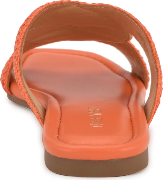 Nine West Women's Quara Woven Flat Slip-On Sandals - Image 3