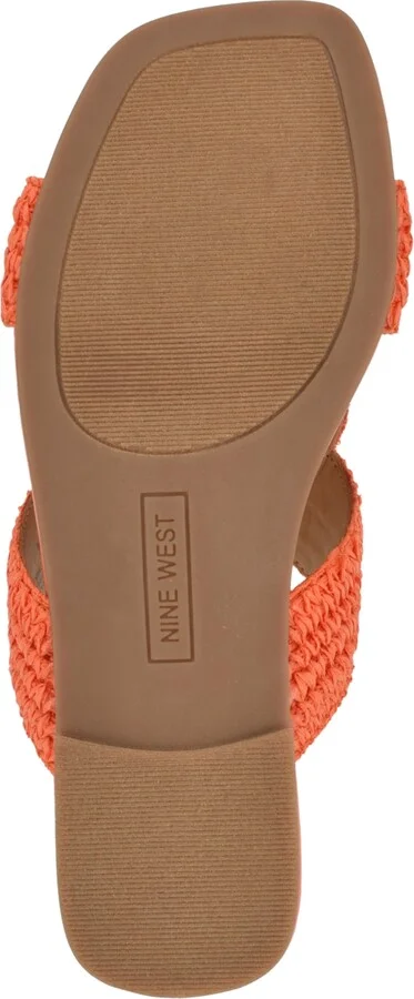 Nine West Women's Quara Woven Flat Slip-On Sandals - Image 5