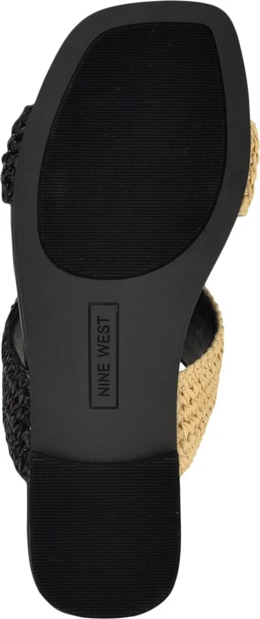 Nine West Women's Quara Woven Flat Slip-On Sandals - Image 9